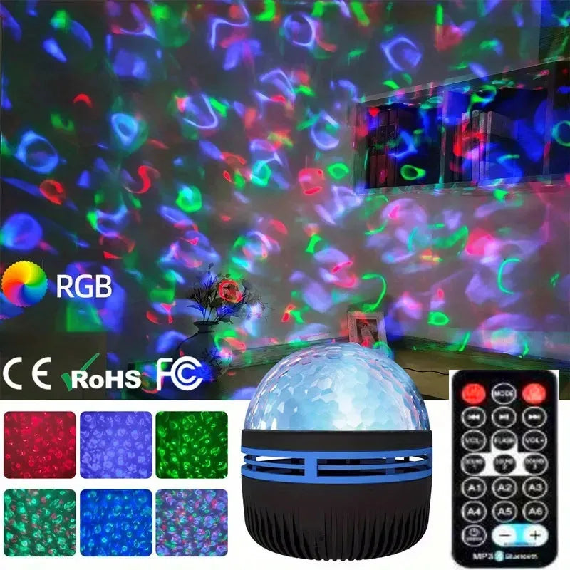 Star Projector – Galaxy, Northern Lights & Ocean Wave Night Light
