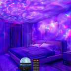 Star Projector – Galaxy, Northern Lights & Ocean Wave Night Light