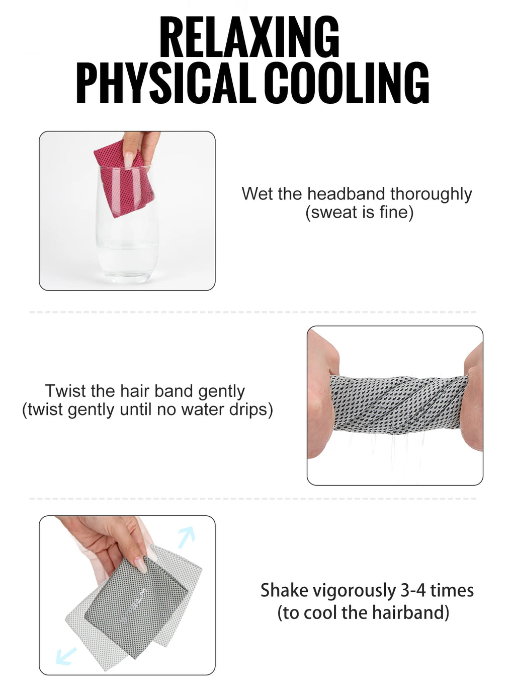 Sweat-Wicking Sport Headband – Non-Slip Running & Tennis