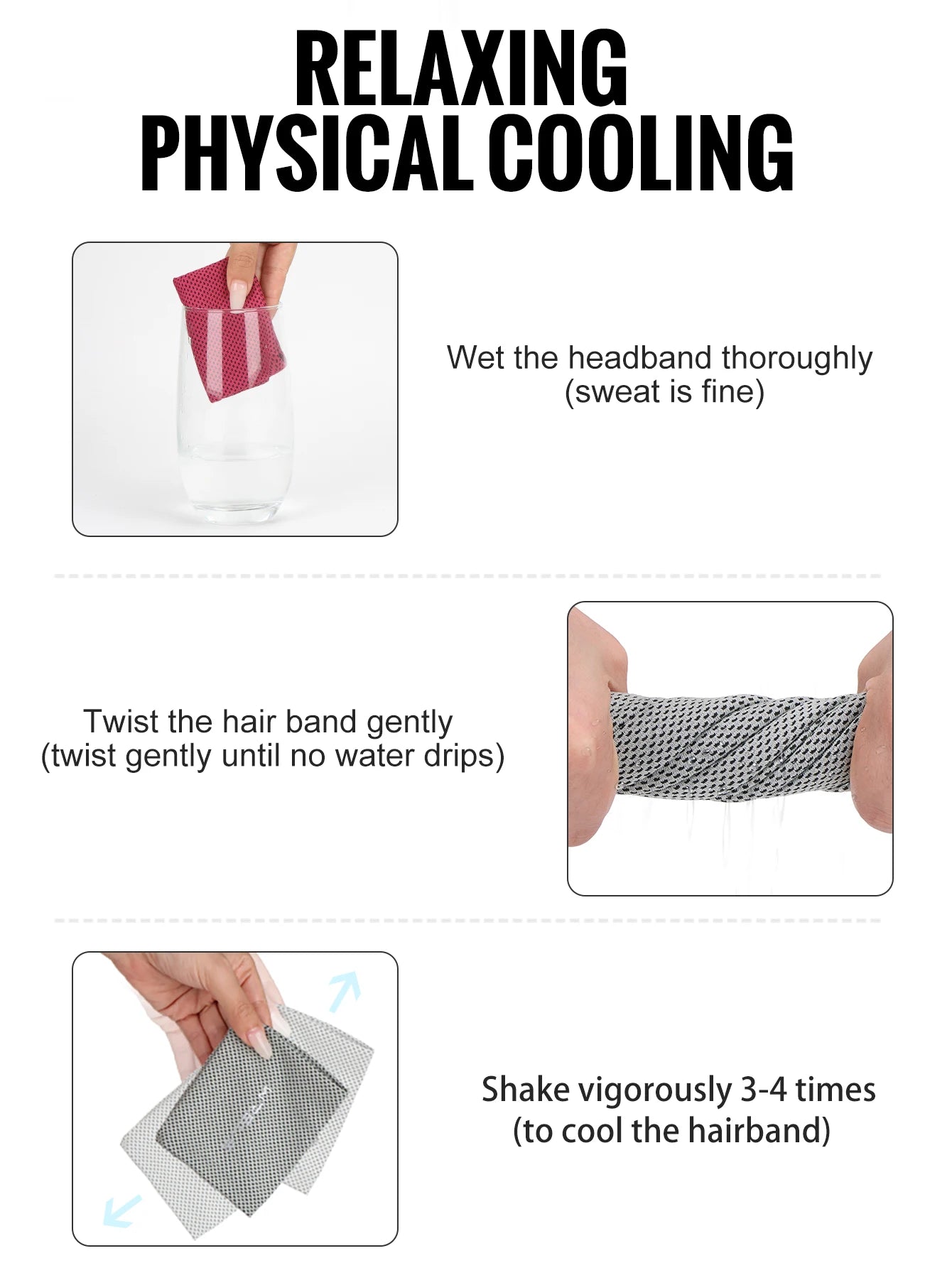 Sweat-Wicking Sport Headband – Non-Slip Running & Tennis