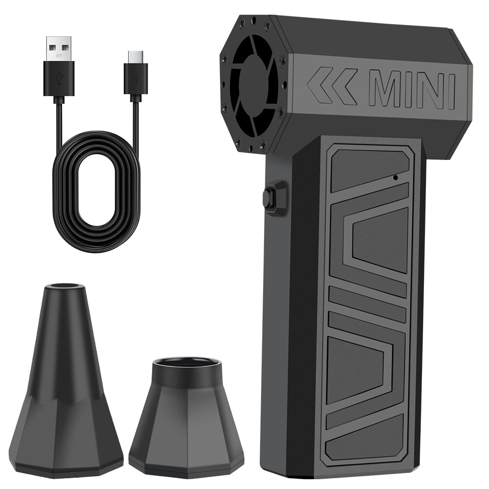 Mini Turbo Fan & Electric Air Duster | 130,000 RPM Wireless Jet Blower