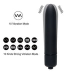 Silicone Anal Plug & Bullet Vibrator Set