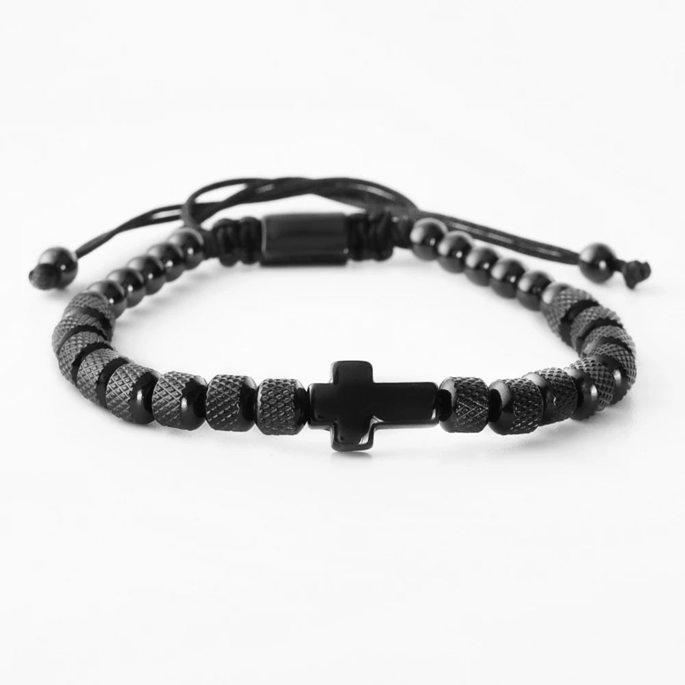 Charm Bracelet Cross Stainless Steel