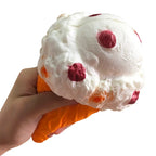 Squishy Slow-Rising Fidget Toy – Scented Ice Cream & Popcorn Stress Reliever