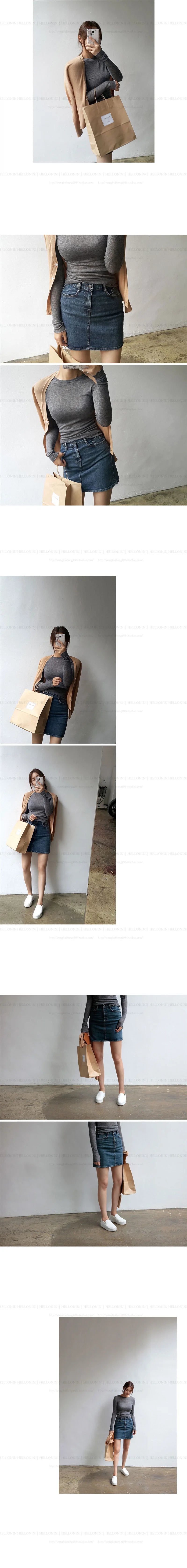 Women's Cotton Long Sleeve Sheer Basic Tee