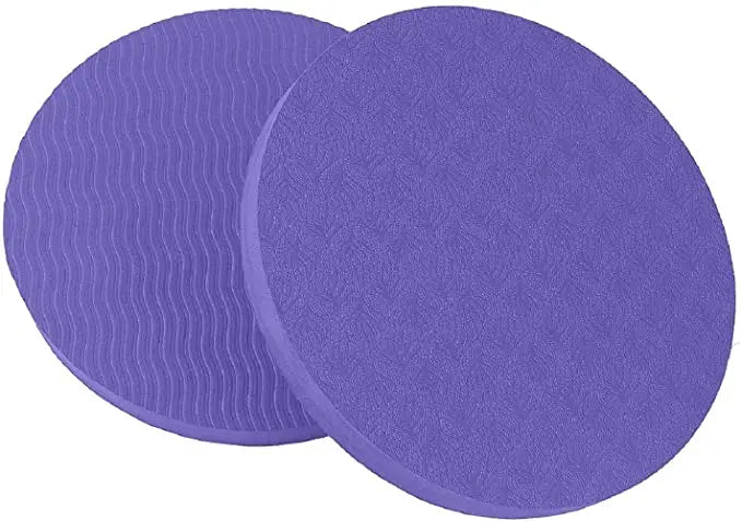 Extra-Thick Yoga Knee Pads (Set of 2) — Cushioned Support for Knees, Elbows & Wrists