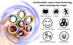 9Pcs Fingers Magnetic Ring Fidget Spinner