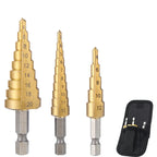 Titanium Coated Step Drill Bit