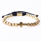 Charm Bracelet Cross Stainless Steel