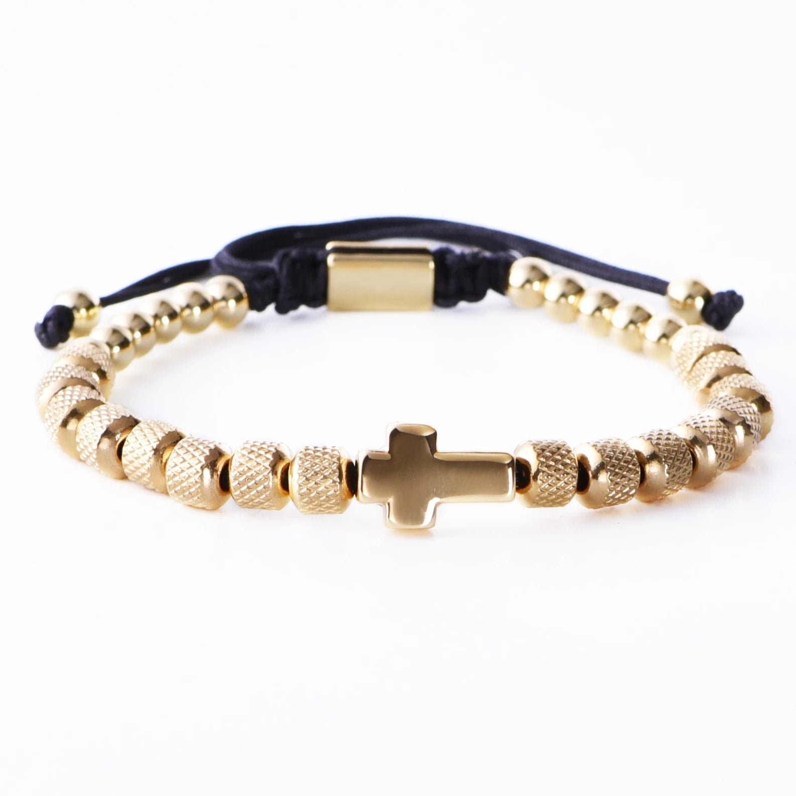 Charm Bracelet Cross Stainless Steel