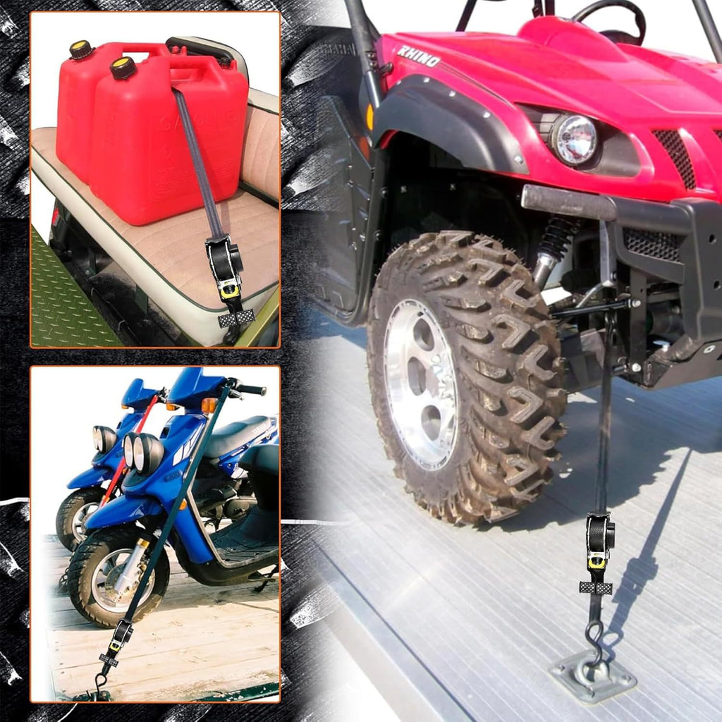 Heavy-Duty Cargo Tie-Down Straps