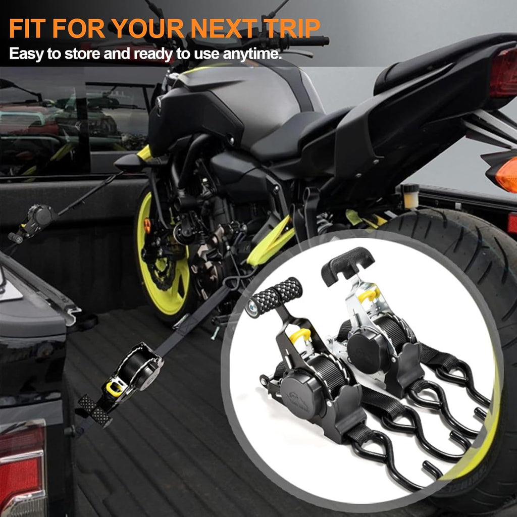 Heavy-Duty Cargo Tie-Down Straps