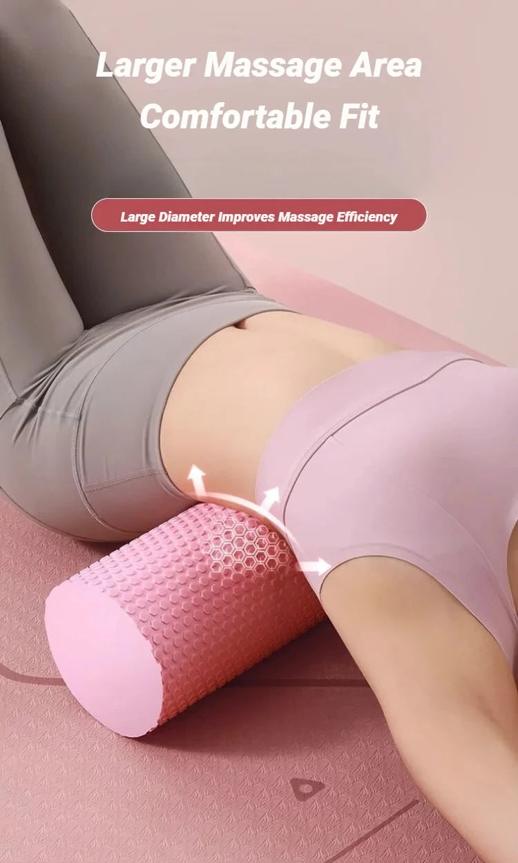 Hexagonal EVA Foam Roller for Pilates & Home Workouts