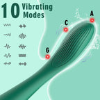 Clitoral & G-Spot Vibrator Wand | 10 Modes | USB Rechargeable