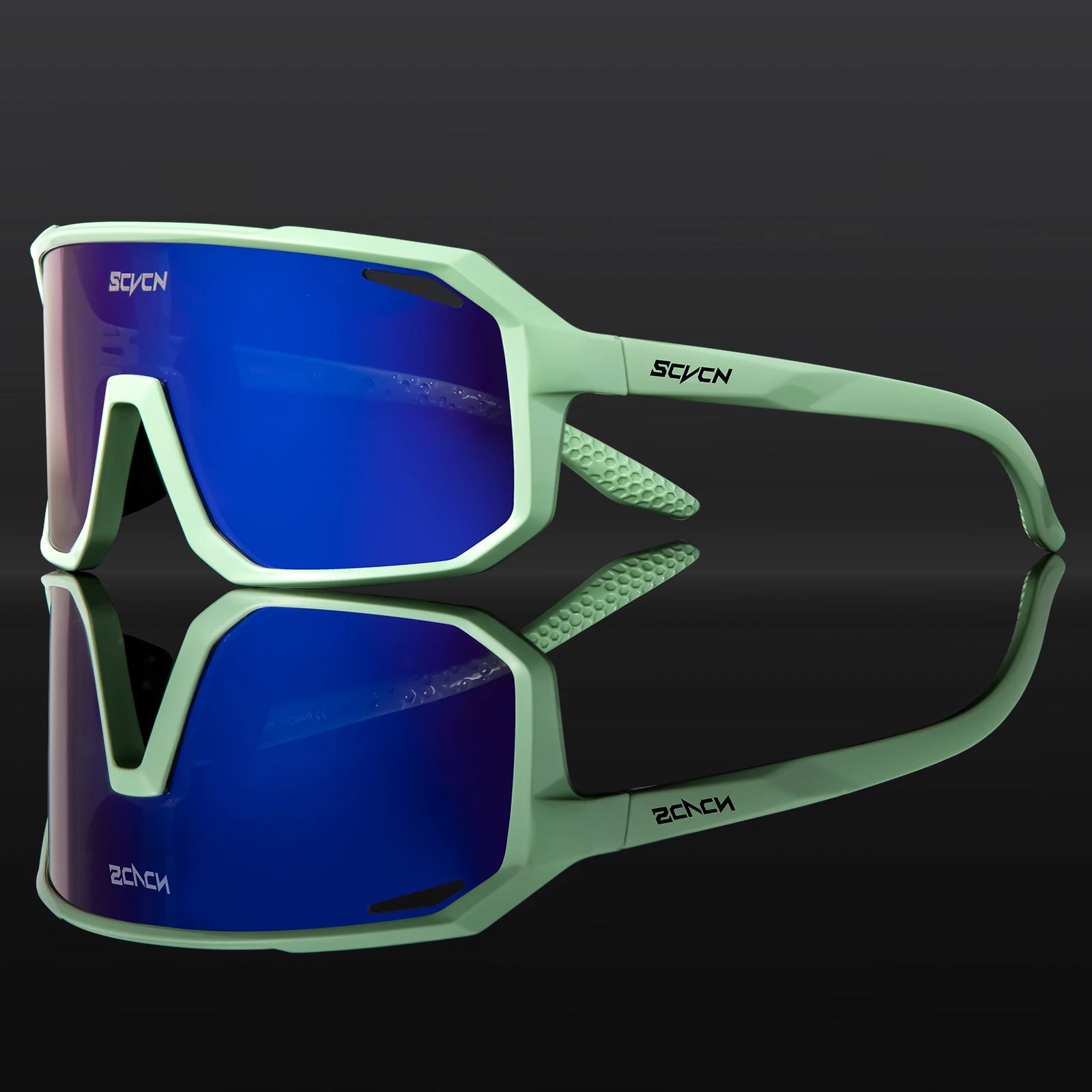 Photochromic Cycling Sunglasses — UV400 Protection, TR-90 Frame, Unisex Sports Eyewear