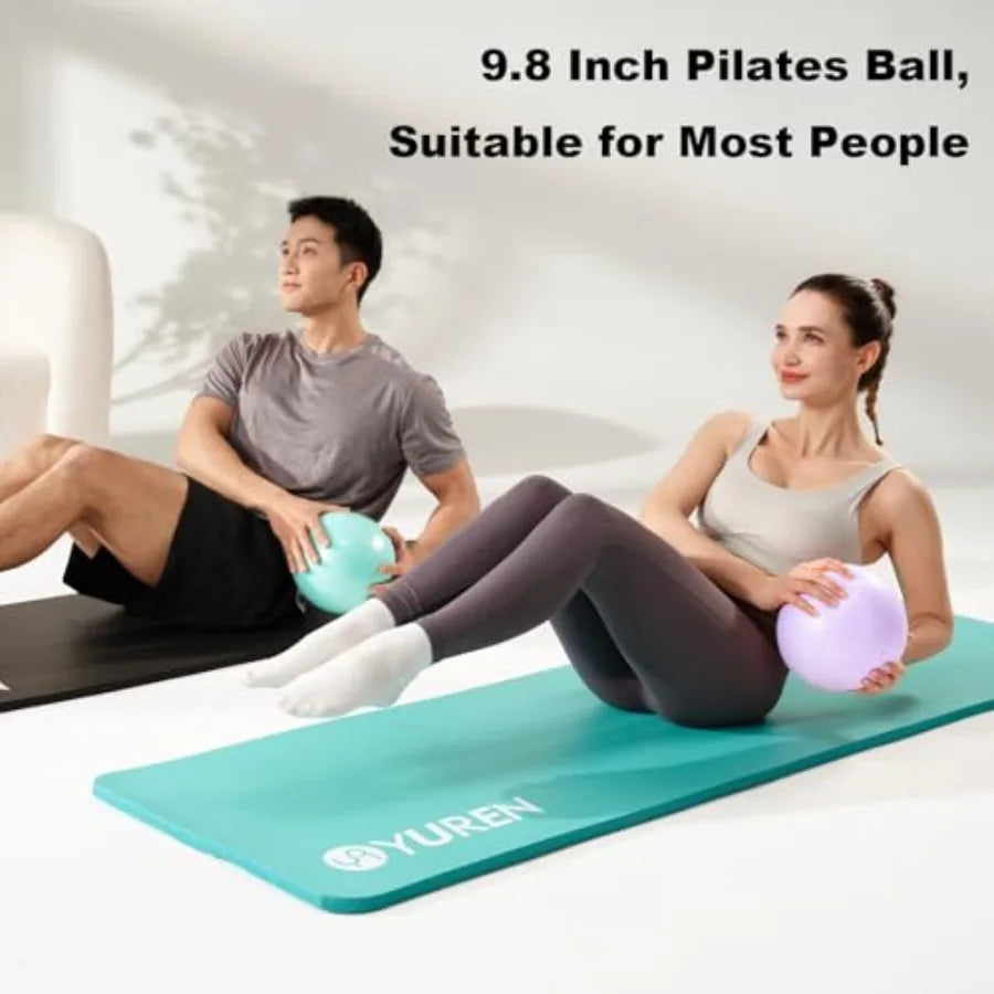 Anti-Burst Exercise Ball – Non-Slip Yoga Ball for Gym, Fitness & Physical Therapy