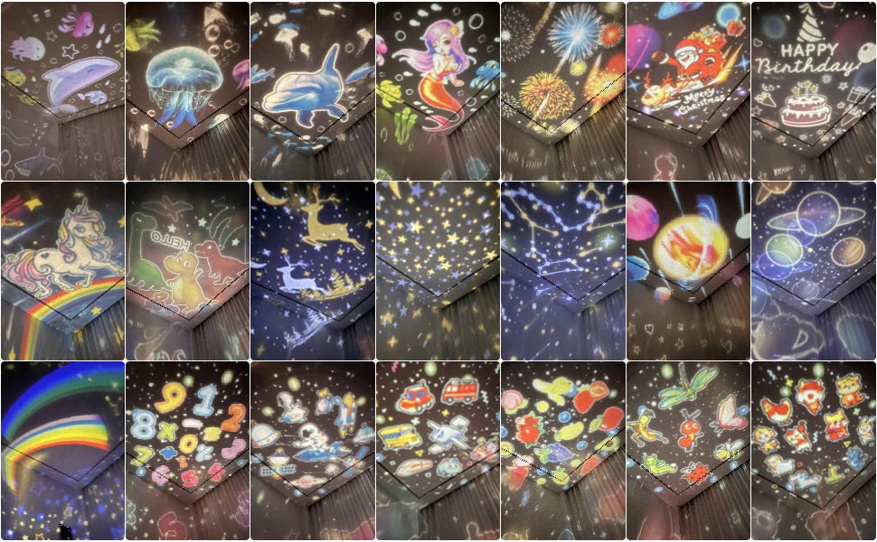 21-in-1 Star Galaxy Projector – Starry Sky Night Light