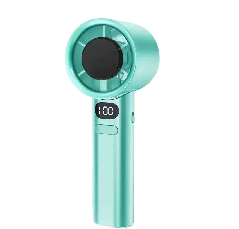 Mini Bladeless Handheld Fan | 120 Wind Speeds | USB Rechargeable Eyelash Fan