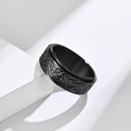 Viking Celtic Knot Rune Rings – Spinning Anti-Stress Stainless Steel