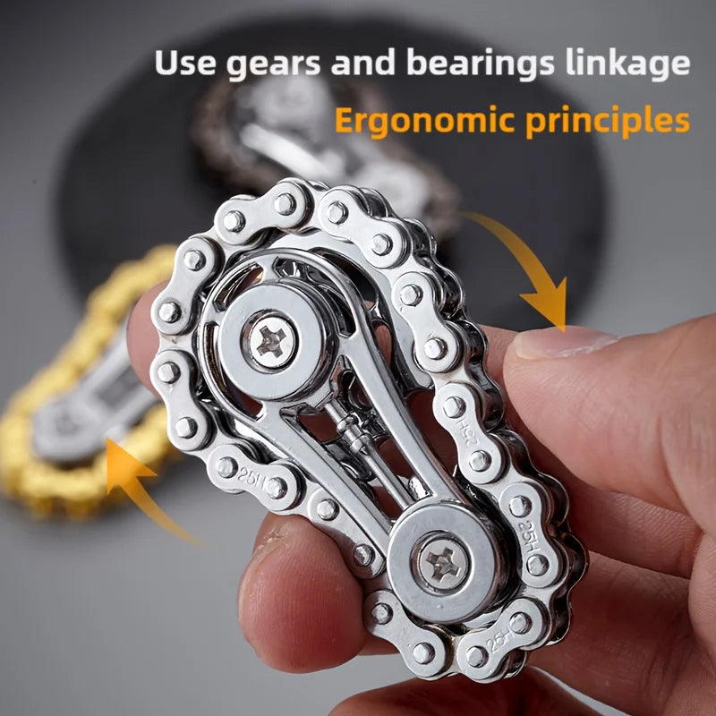 New Sprockets Flywheel Fingertip Gyro Fidget Spinner