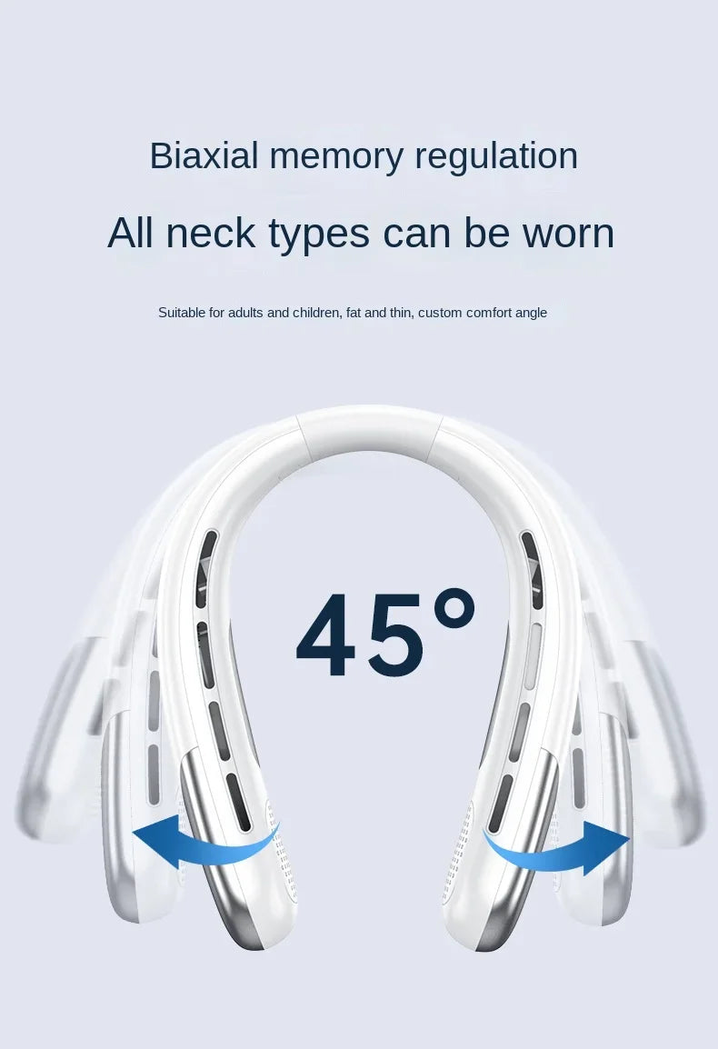 10,000 mAh Portable Neck Fan