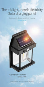 Solar Outdoor Waterproof LED Wall Light