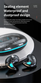 Wireless Bluetooth Sleep 5.3 Earbuds — IPX5 Waterproof Sport & Sleep Earphones with Mic | Base, PRO & Ultra