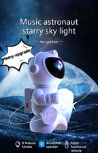 Astronaut Star Projector with Bluetooth Speaker