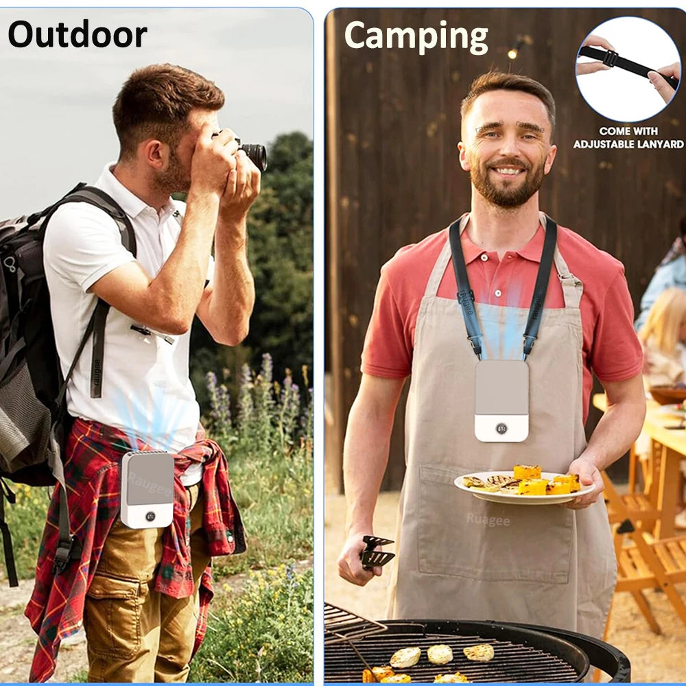 Portable Waist Fan Hanging Neck Fan