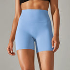 Women's High-Waist Yoga Shorts | Squat-Proof & Quick-Dry