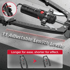 2-in-1 Hydraulic Arm Trainer & Ab Roller — 15-Level Adjustable Resistance, Full-Body Home Gym Kit