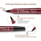 Four-Pronged Eyebrow Pencil