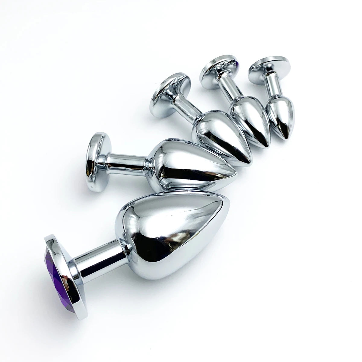 Metal Butt Plug Set – 5 Sizes