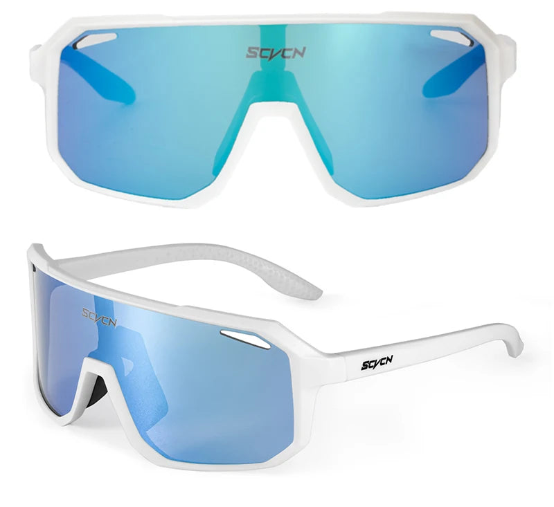 Photochromic Cycling Sunglasses — UV400 Protection, TR-90 Frame, Unisex Sports Eyewear