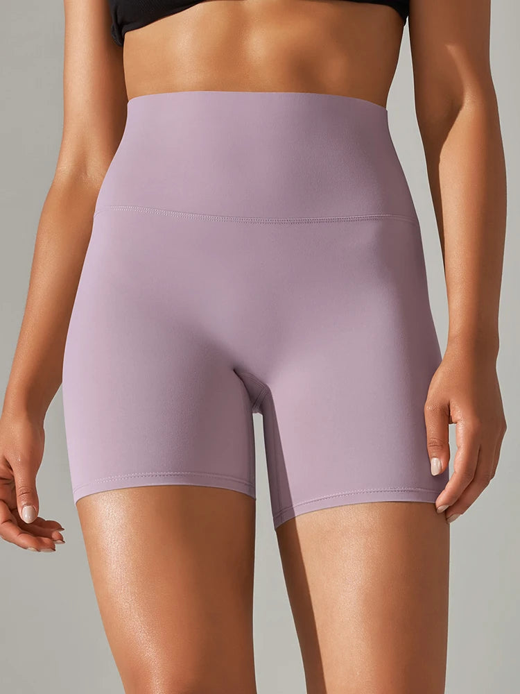 Women's High-Waist Yoga Shorts | Squat-Proof & Quick-Dry