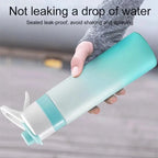 650ml Spray Water Bottle — Cool Mist & Sip, BPA-Free | Gym, Cycling & Outdoor
