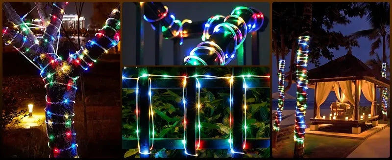 Outdoor Solar String Lights
