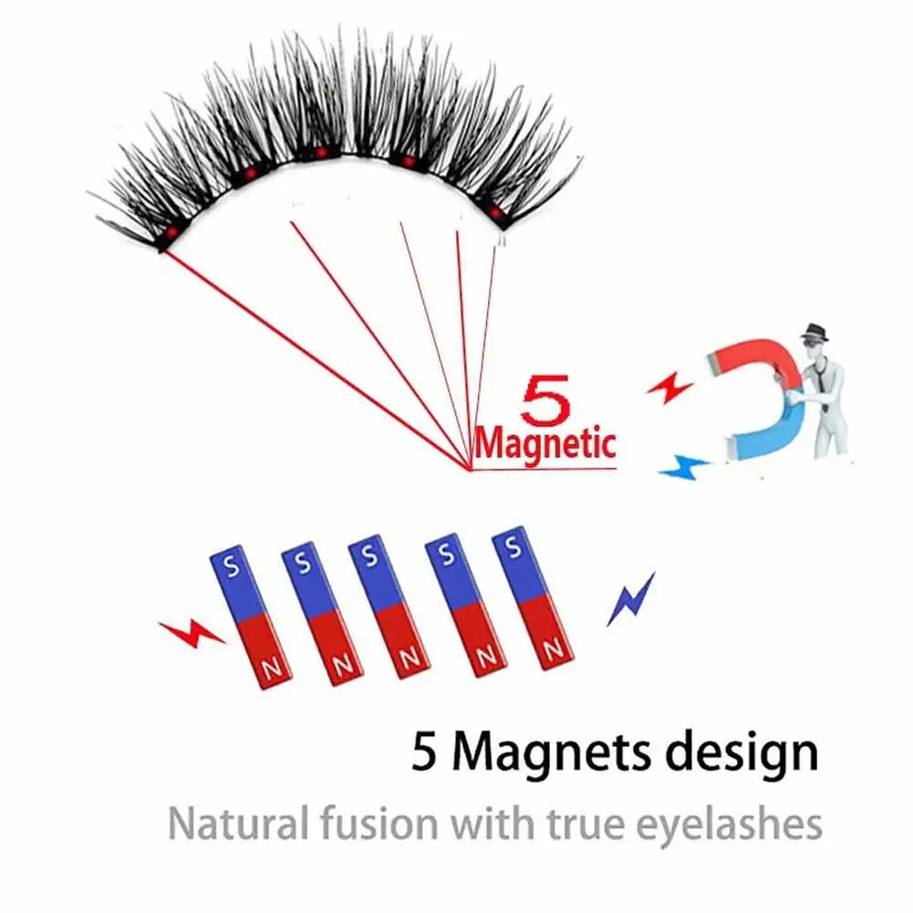 Natural Magnetic Eyelashes