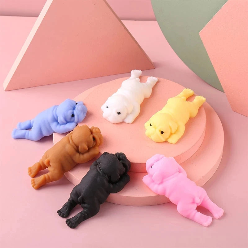 Squishy Dog Fidget Toy — Anime Stress Relief Squeeze