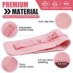 Hip Thrust Belt — Thick & Wide Comfort Belt for Dumbbells, Kettlebells & Plates