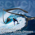 Photochromic Cycling Sunglasses — UV400 Protection, TR-90 Frame, Unisex Sports Eyewear