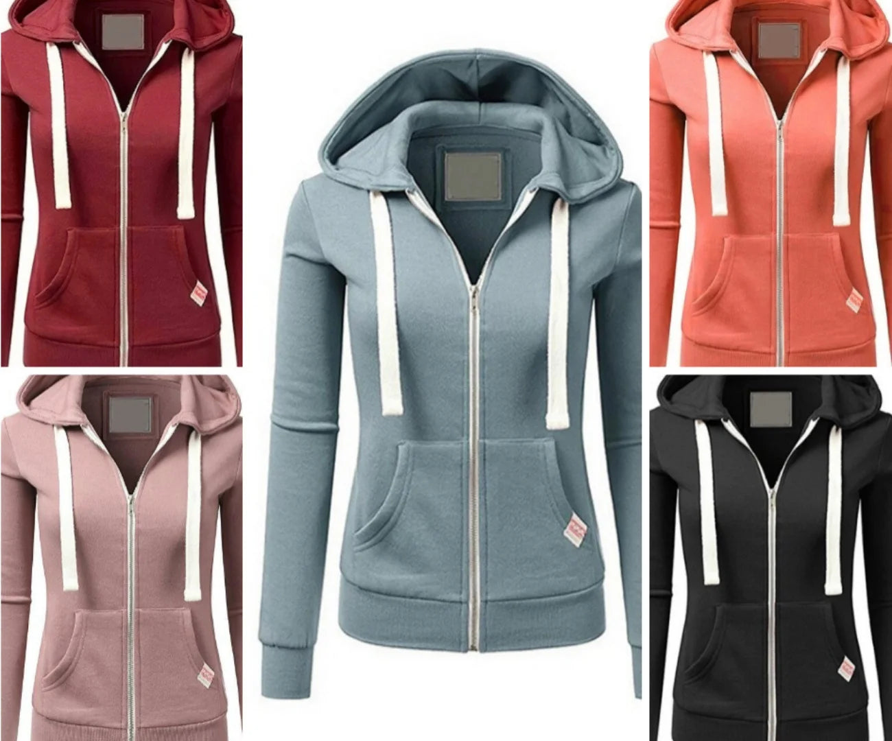 Women's Zip-Up Hoodie Jacket