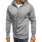 Men's Slim Fit Zip Hoodie
