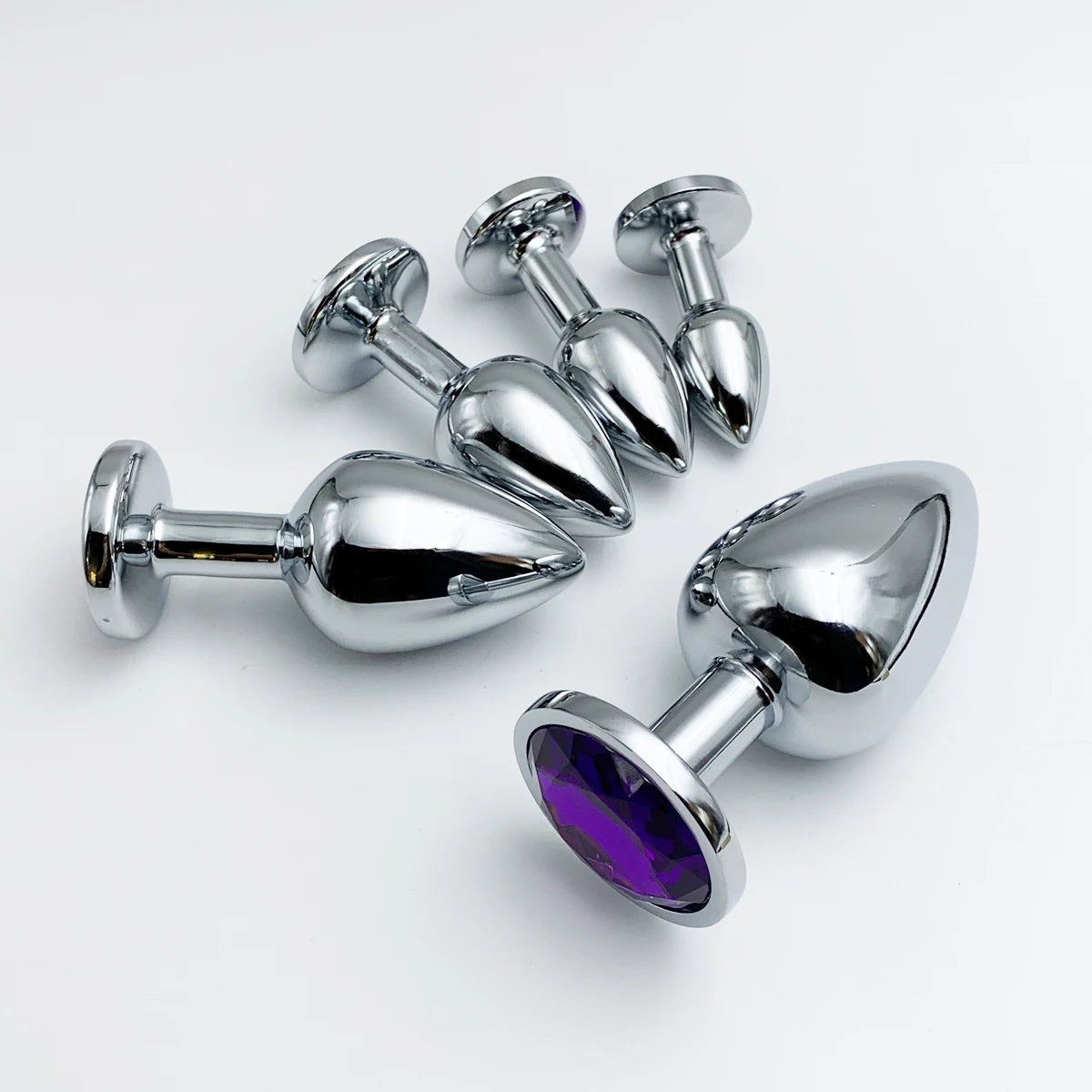 Metal Butt Plug Set – 5 Sizes