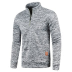 Men's Half-Zip Turtleneck Sweatshirt