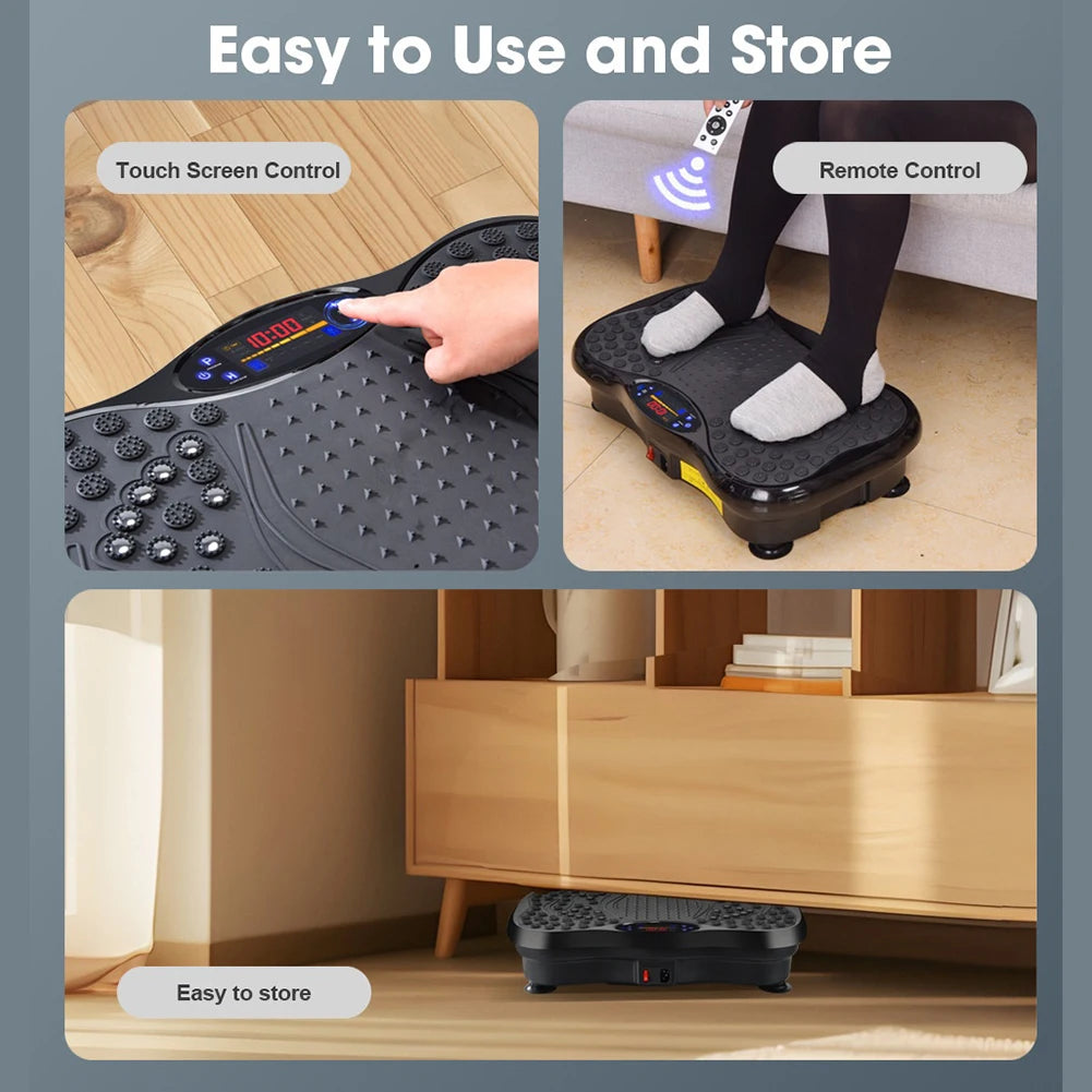 Vibration Plate Exercise Machine Adjustable Speed