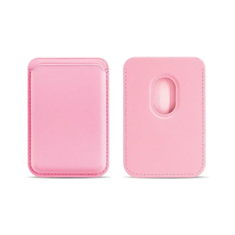 Magsafe Magnetic Leather Wallet Case For iPhone
