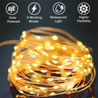 LED Solar String Fairy Lights Outdoor