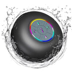Waterproof Bluetooth Shower Speaker with Suction Cup & Hands-Free Calling