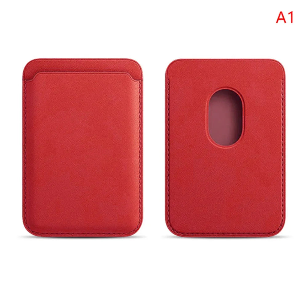 Magsafe Magnetic Leather Wallet Case For iPhone
